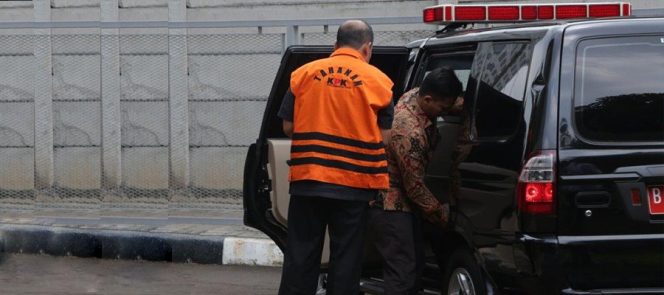 
					Empat Tersangka Perkara Dugaan Suap Provinsi Jambi Di Tahan KPK