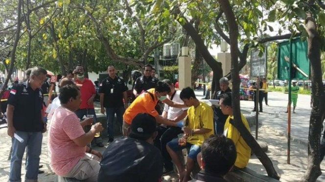 
					Polres Metro Jakarta Utara Gelar Rekonstruksi Kasus Pembunuhan Hilarius Di Pantai Ancol