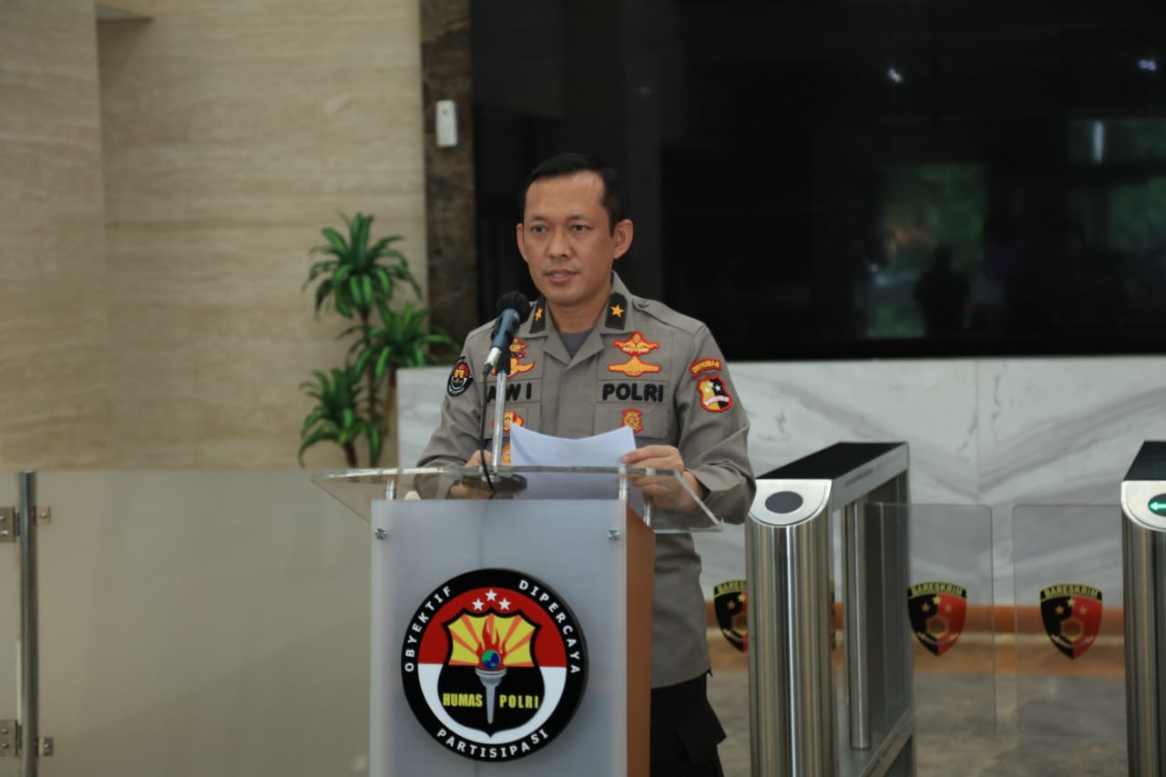 Karo Penmas Divisi Humas Polri Brigjen Awi Setiyono, Selasa (16/6/2020).