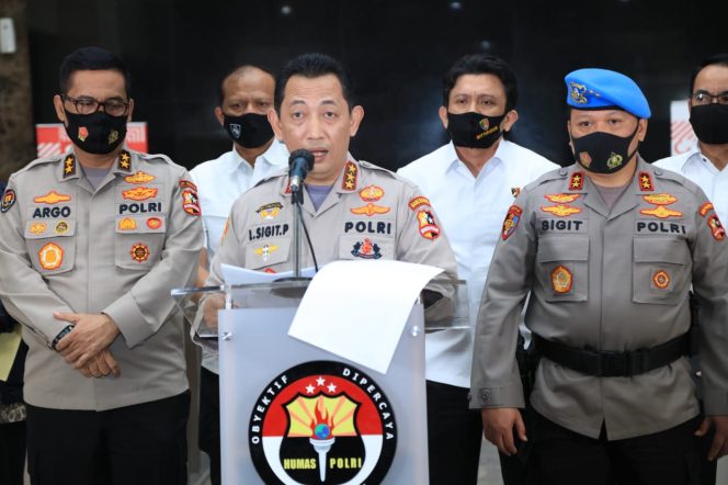 
					Kabareskrim Polri, Komjen Listyo Sigit Prabowo, Senin (27/7/2020).
