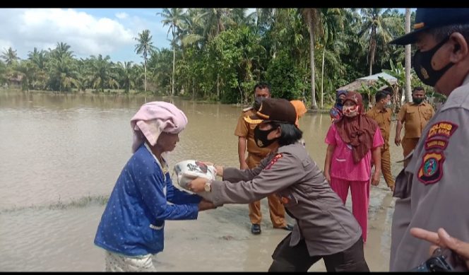 
					Pju Polres Batubara Lakukan Investigasi Ke Daerah Terdampak Banjir