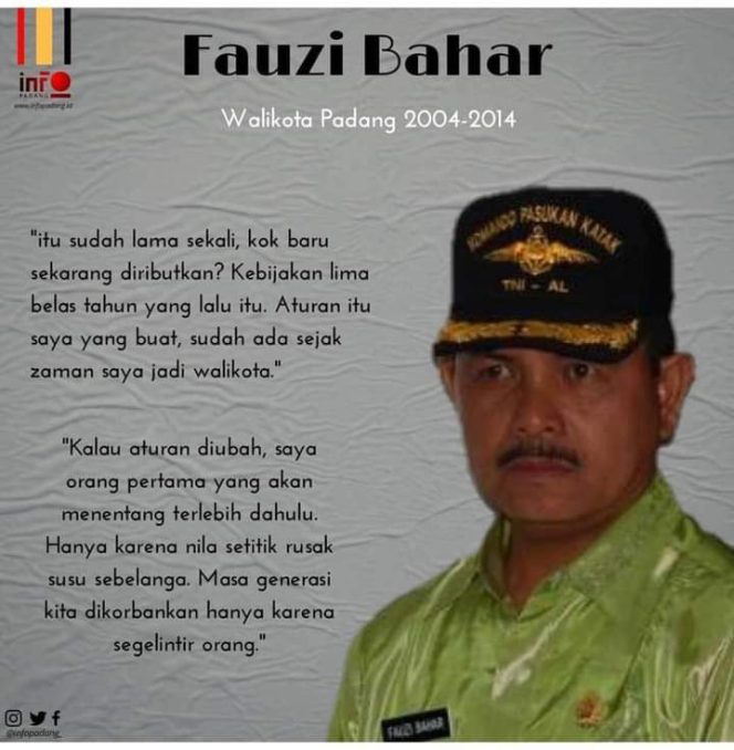 
					FZ : Kalau Aturan Dirubah, Saya Orang Pertama Yang Menentang Terlebih Dahulu