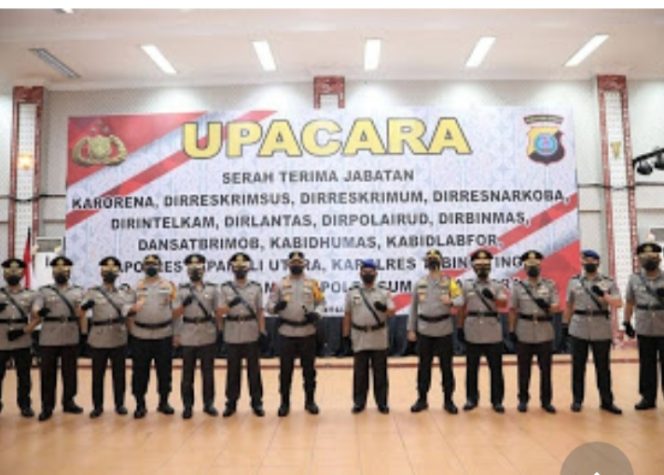 
					Kapolda Sumut Pimpin Sertijab 11 Pejabat Utama Polda Sumut