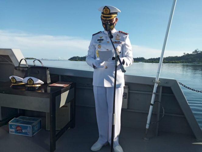 
					Komandan Lanal Simeulue Memimpin Langsung Memperingati Hari Dharma Samudera 2021