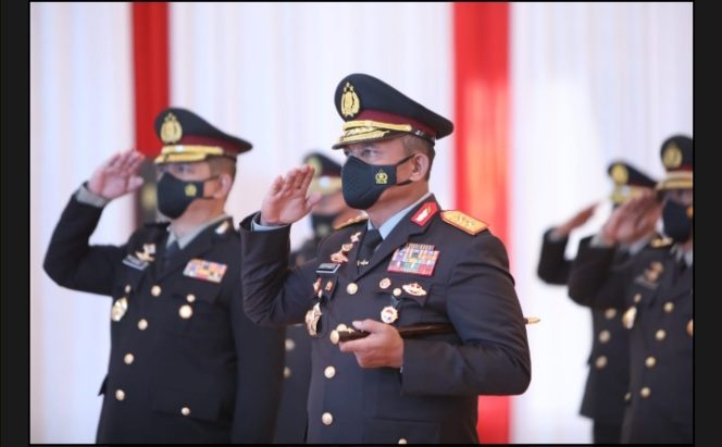 
					Kapolda Sumut Ikuti Upacara Secara Virtual Rangkaian Serah Terima Kapolri
