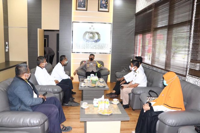 
					Polres Tanjungbalai Karimun Sambut Kunjungan Silaturahmi DPD PKS