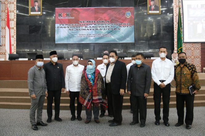 
					Semiloka Pencegahan Korupsi DPRD Se Sumatera utara, Dampak Positif Lebih Berhati – hati