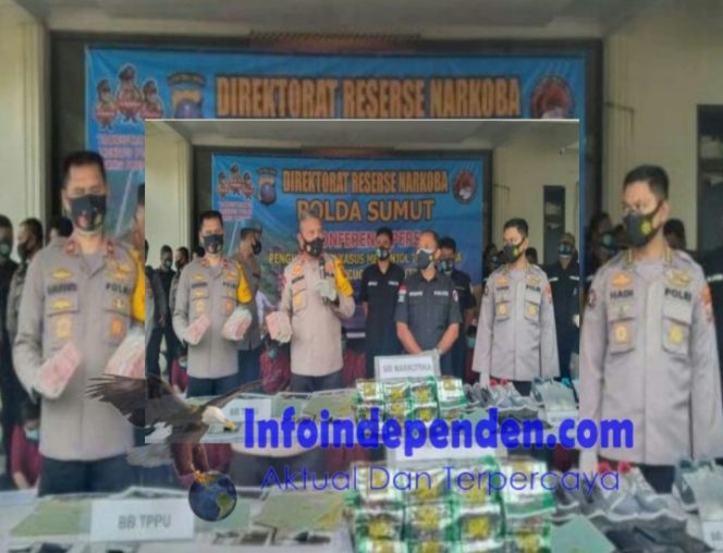 
					Kapolda Sumut Paparkan Kasus Narkotika “Man Batak”