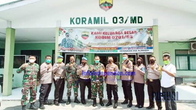 
					Kapolsek Percut Sei Tuan Bersama Insan Pers Silaturahmi Ke Koramil Medan Denai