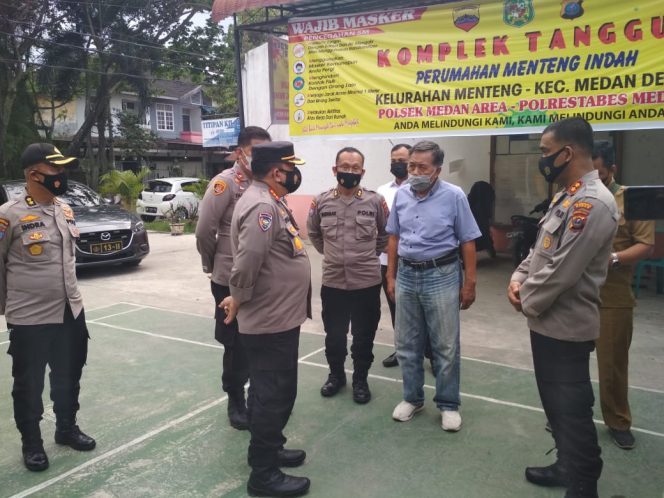 
					Dir Binmas Polda Sumut Kunjungan Pengecekan Komplek Tangguh di Perumahan Menteng Indah