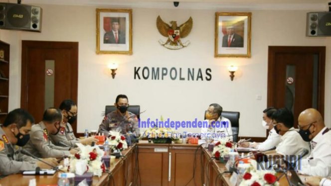 
					Kapolri Bahas Pemantapan Polri Presisi Bareng Kompolnas