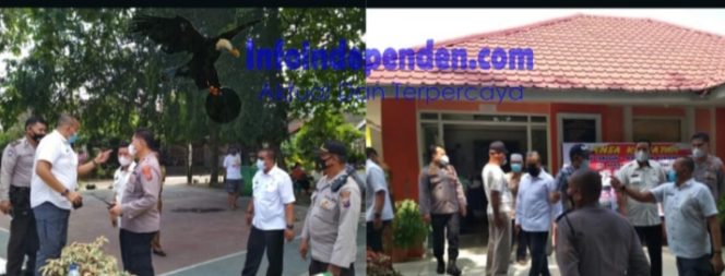 
					Kapolsek Medan Area dan Kasat Binmas Polrestabes Pantau Vaksinasi di Komplek Tangguh