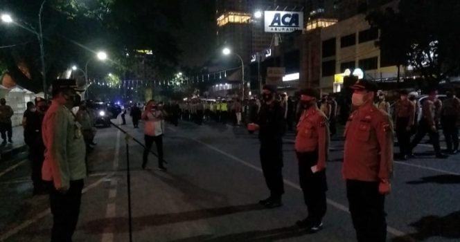 
					TNI, Polri, Satpol PP Dan Satgas Covid 19 Tingkatkan Patroli Penerapan PPKM Mikro