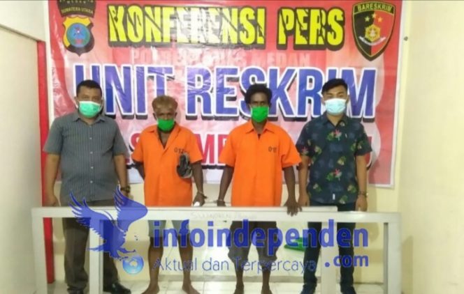 
					Kepergok Petugas Dua Pelaku 363 Ditangkap Polsek Medan Baru