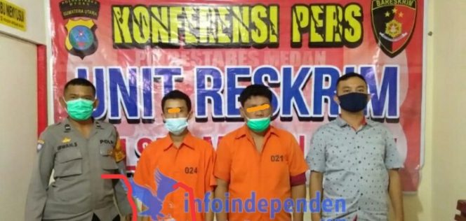
					Dua Pengguna Sabu di Ringkus Tekab Polsek Medan Baru Usai Beli Sabu