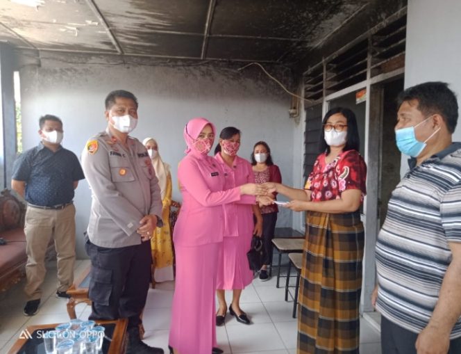 
					Kapolsek Medan Area Anjangsana Dan Memberi Tali Asih Kepada Kasikum