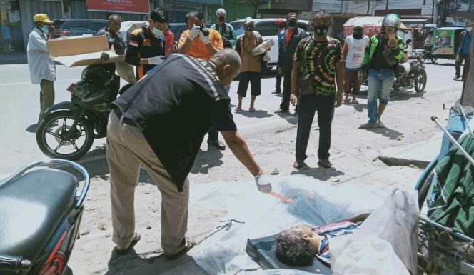 
					Gerak Cepat Polsek Medan Area Evakuasi Mayat Tukang Becak