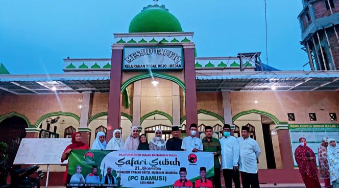 
					Sambung Silaturahmi, Bamusi Kota Medan Safari Subuh Di Masjid Taufiq