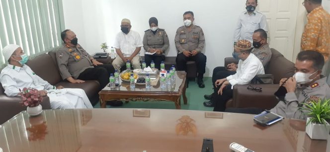 
					Kunjungi Al-Wasliyah Sumut Dir Binmas Poldasu Sosialisasikan Pendisiplinan Prokes