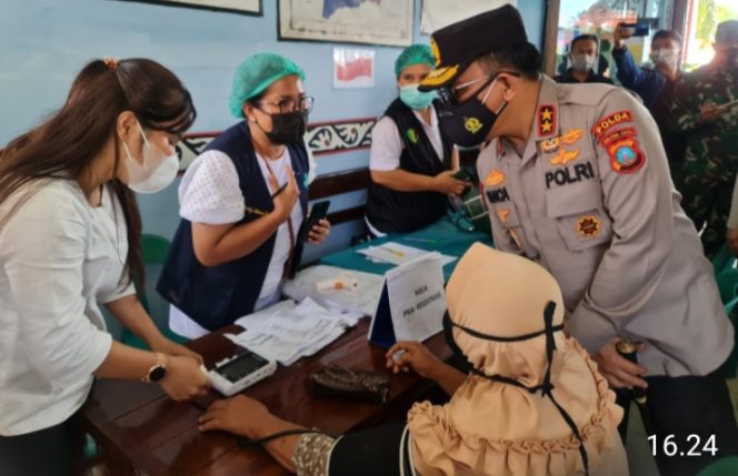 
					Percepat Vaksin Personil, Kapoldasu : Zona Merah Atensi