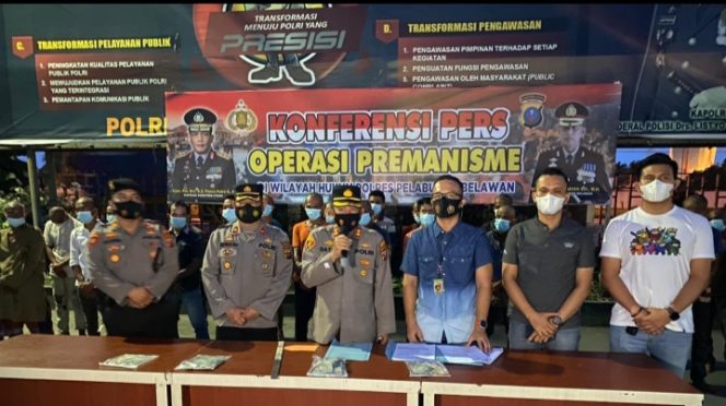 
					Instruksi Kapolri”Dalam Dua Hari 21 Preman Yang Meresahkan Masyarakat Di Ciduk Sat Reskrim Polres Pelabuhan Belawan