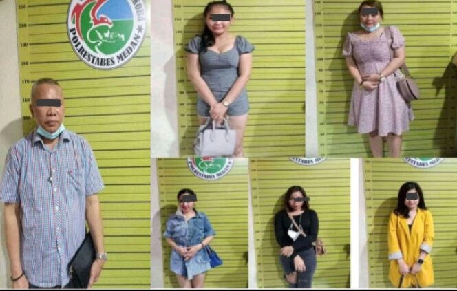 
					Petugas Gabungan Polrestabes Medan Amankan Sekda Nias Selatan Usai Pesta Narkoba