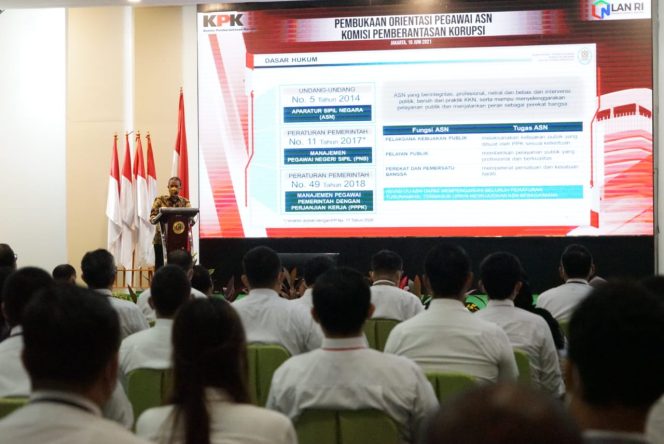 
					KPK Gelar Pembukaan Orientasi Pegawai ASN