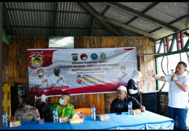 
					Direktorat Narkoba Poldasu Launching dan Sosialisasi Aplikasi Sumut Bersinar Di Era Police 4.0