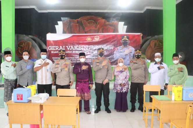 
					Gerai  Vaksinasi Presisi Di Sekitar Wilayah Kabupaten LinggaI