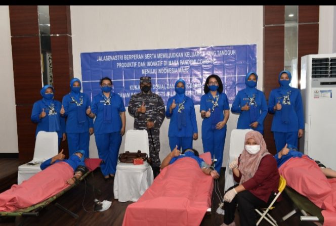 
					TNI AL Peduli Gelar Serbuan Donor Plasma Konvalescent Dan Donor Darah Masyarakat Maritim