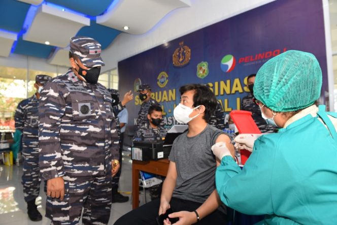 
					Lantamal I Kembali Gelar Serbuan Vaksinasi ke 16 Covid-19 Dosis ke-2 Kepada Masyarakat Maritim Kota Medan