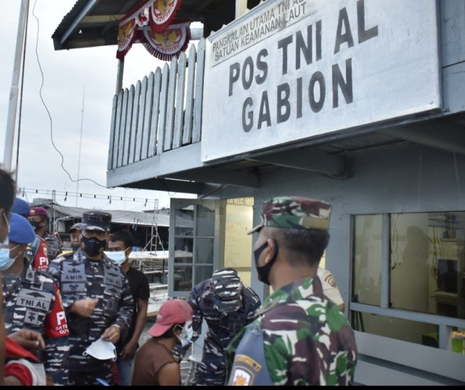 
					Lantamal I Kembali Gelar Serbuan Vaksinasi Kepada Masyarakat Maritim Pelabuhan Nelayan Gabion Belawan