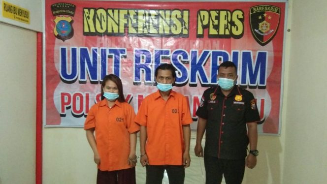 
					Tekab Polsek Medan Baru Amankan Sepasang Pengguna Narkoba