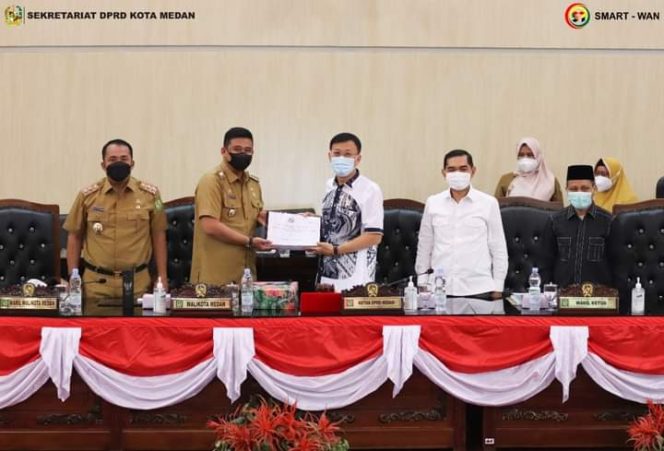 
					Ketua DPRD Medan Hasyim SE Pimpin Rapat Paripurna Pembukaan Masa Sidang Ketiga Tahun 2021