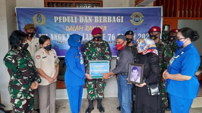 
					TNI AL Lantamal I Peduli Dan Berbagi Jelang HUT TNI Angkatan Laut Ke-76