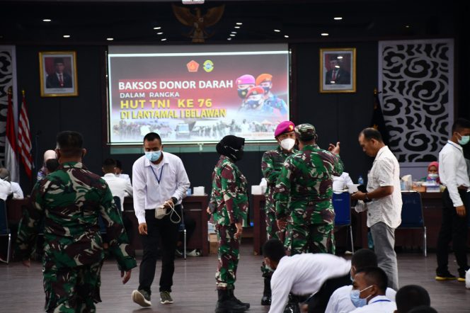 
					Laksanakan Donor Darah Dimasa Pandemi Covid-19 Lantamal I Realisasikan Slogan Indonesia Tangguh, Indonesia Tumbuh