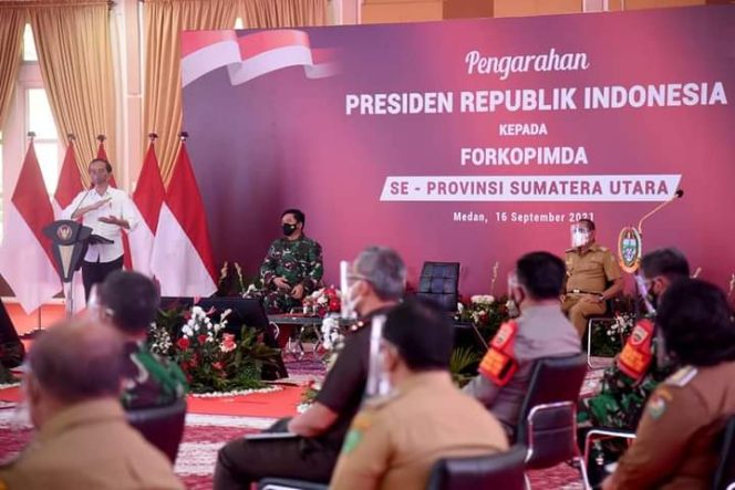 
					Kapolda Sumut Mengikuti Arahan Presiden Republik Indonesia