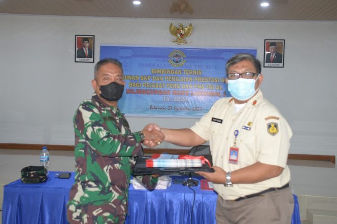 
					PNS TNI AL Lantamal I Terima Bimbingan Teknis Pers Dari Mabesal