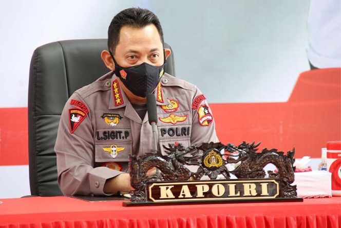 
					Ket foto :  Kapoor Jenderal Listyo Sigit Prabowo. (DivHumPol) 