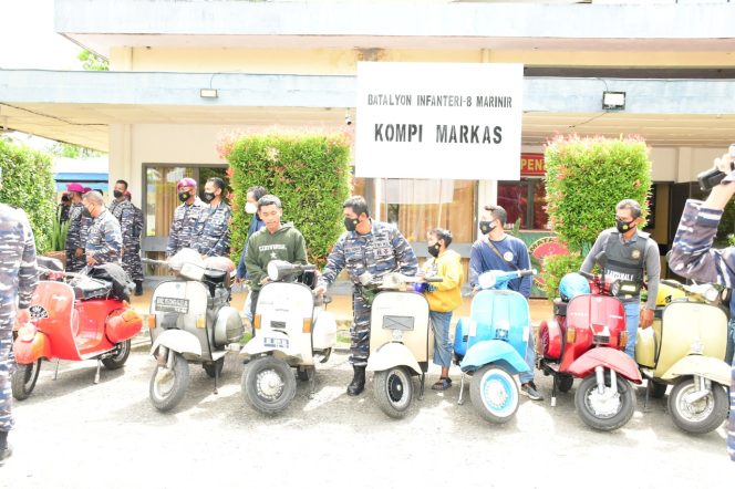 
					Komunitas Vespa Lantamal I Sambangi Serbuan Vaksinasi Maritim Kabupaten Langkat