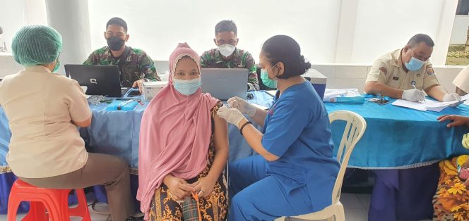 
					Pejabat Diskesal Tinjau Fasilitas Pendukung Serbuan Dan Vaksin Rutin TNI AL Lantamal I