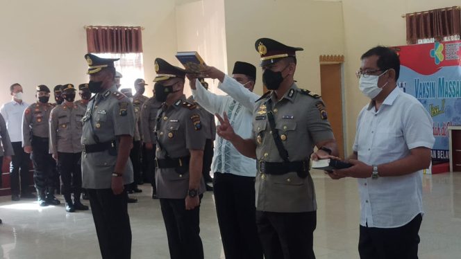 
					KAPOLRES PELABUHAN BELAWAN PIMPIN SERTIJAB KABAG OPS DAN KAPOLSEK MEDAN LABUHAN
