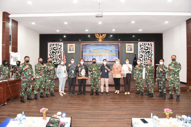 
					JAJARAN TNI AL LANTAMAL I TERIMA BINTEK PEMBINAAN KEUANGAN