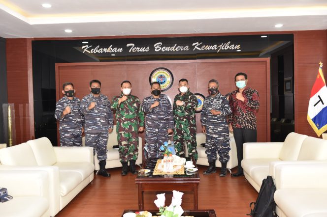 
					COURTESY CALL KEPADA DANLANTAMAL I, KEPALA PENGADILAN MILITER MEDAN PERKENALKAN APLIKASI ALIBABA DALAM MONITORING PROSES PERADILAN