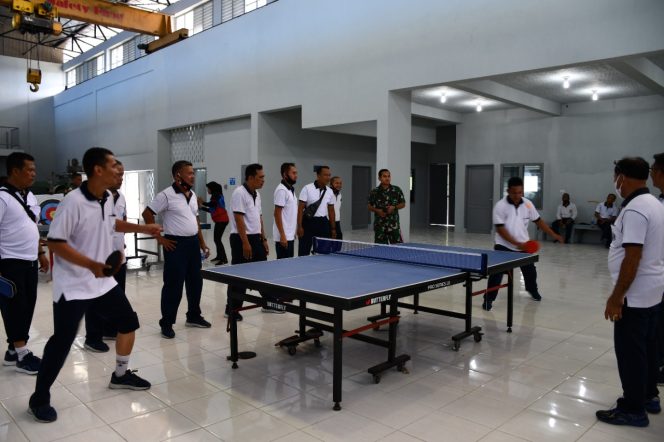 
					Sambut Hari Armada 2021, Lantamal I Gelar Pertandingan Voli dan Tenis Meja
