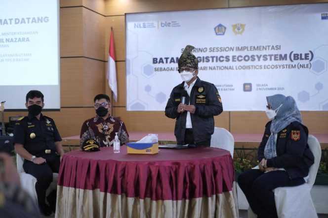 
					Kunjungi Kantor Bea Cukai Batam, Wamenkeu Suahasil: Kemenkeu Terbuka Semua Masukan Dari Pelaku Usaha Agar NLE Dan BLE Sesuai Kebutuhan