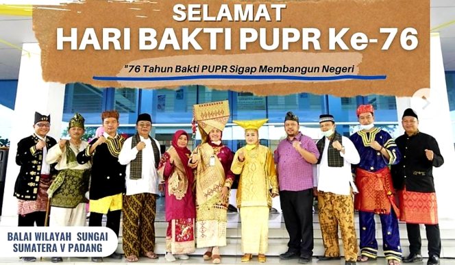 
					BWSS V Padang Gelar Peringatan Hari Bhakti PUPR ke 76