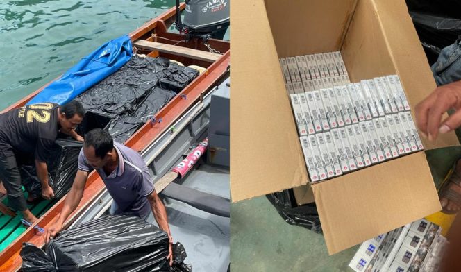 
					488 Ribu Batang Rokok Ilegal Di Perairan Barelang Diamankan Bea Cukai Batam