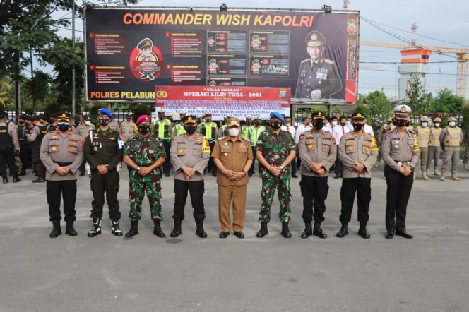 
					Upacara Pasukan Lilin Toba 2021 Di Polres Pelabuhan Belawan Dipimpin Wabup Deliserdang