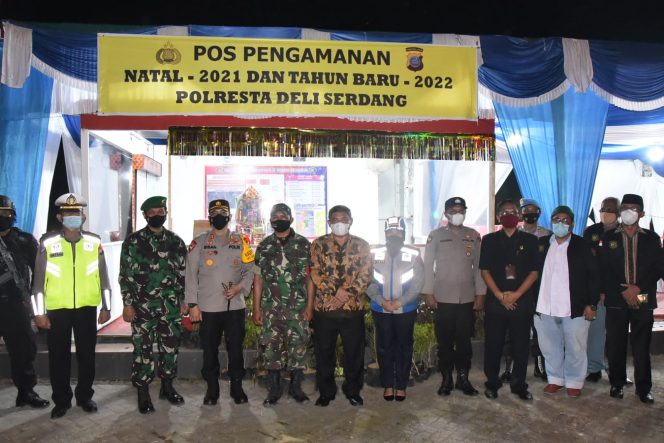 
					Wakil Bupati Deliserdang Tinjau Pelaksanaan Perayaan Malam Natal Di Gereja HKBP Lubuk Pakam